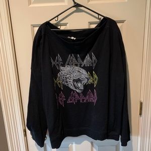 Def Leopard Sweatshirt